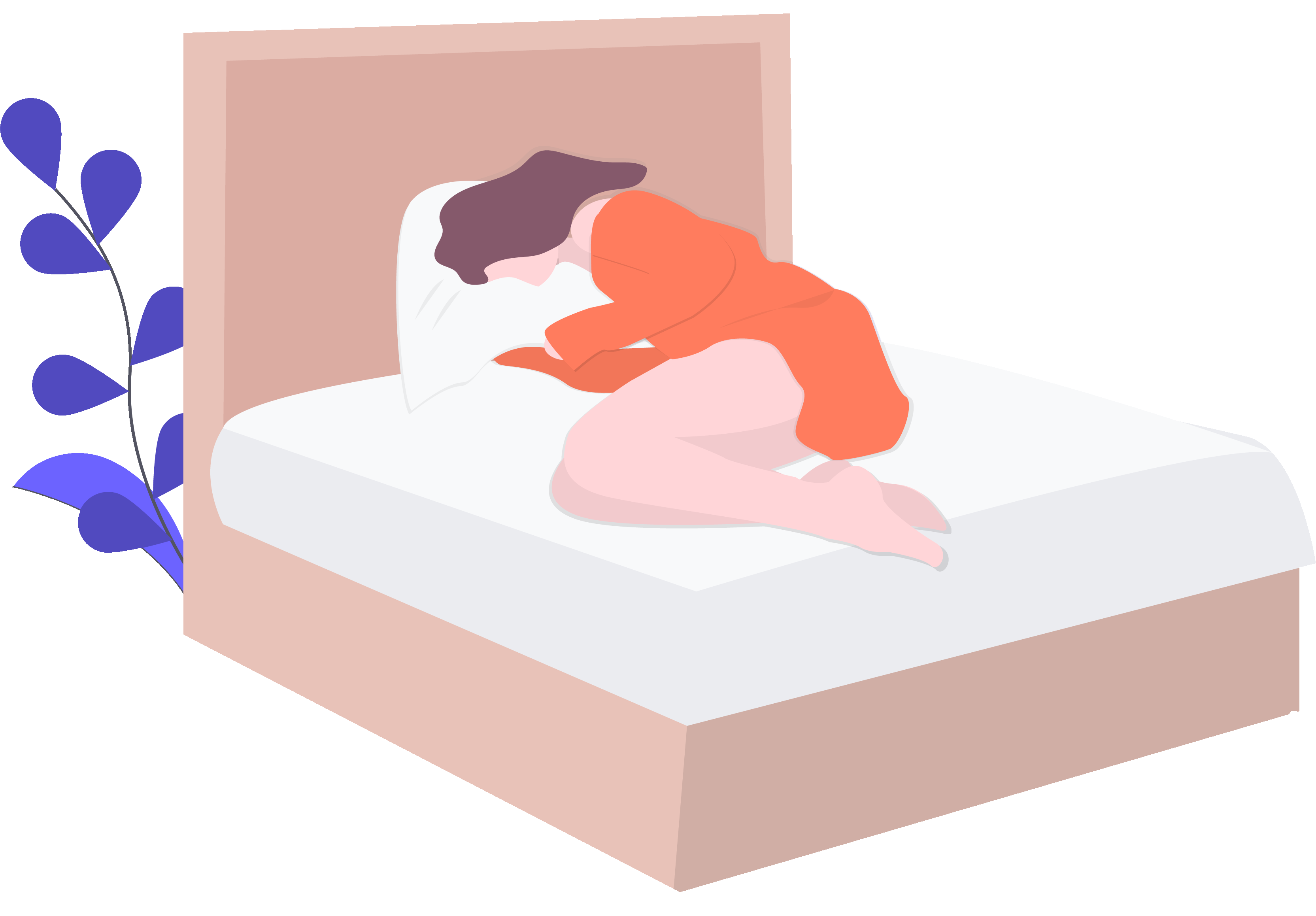 Person sleeping peacefully, representing server reliability
